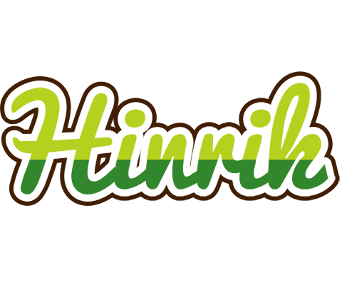 Hinrik golfing logo