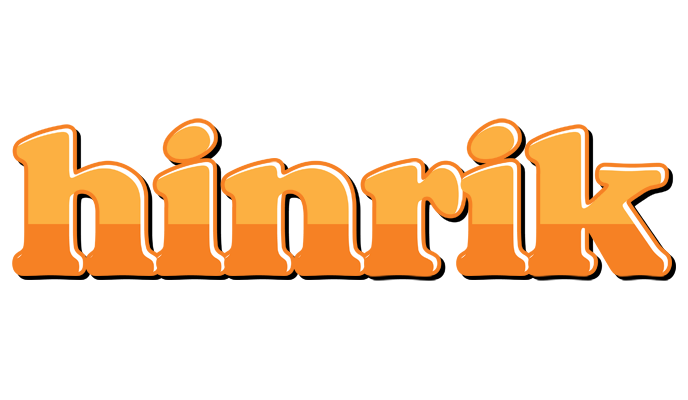 Hinrik orange logo