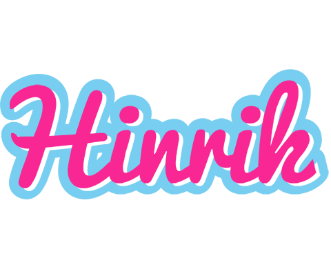 Hinrik popstar logo