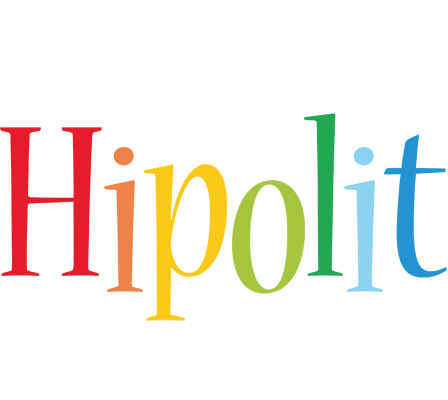 Hipolit birthday logo