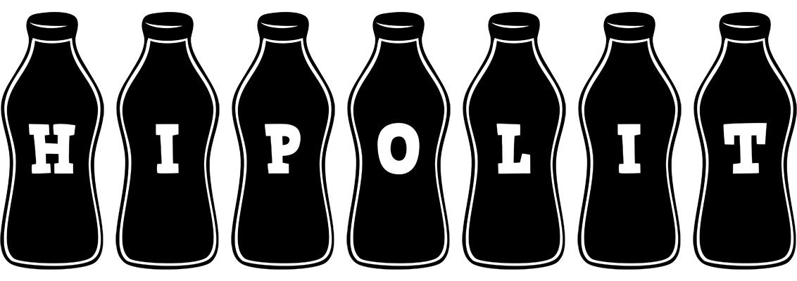 Hipolit bottle logo