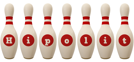 Hipolit bowling-pin logo