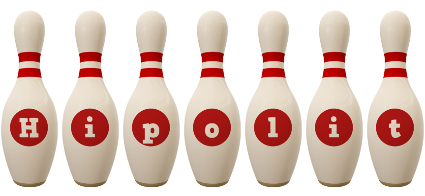 Hipolit bowling-pin logo