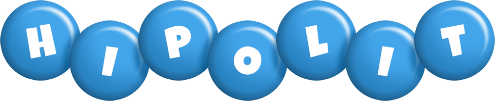 Hipolit candy-blue logo