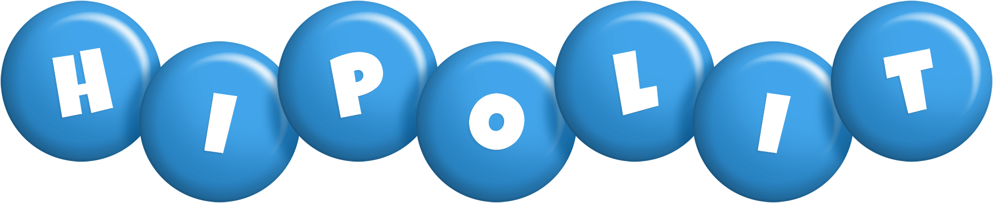 Hipolit candy-blue logo