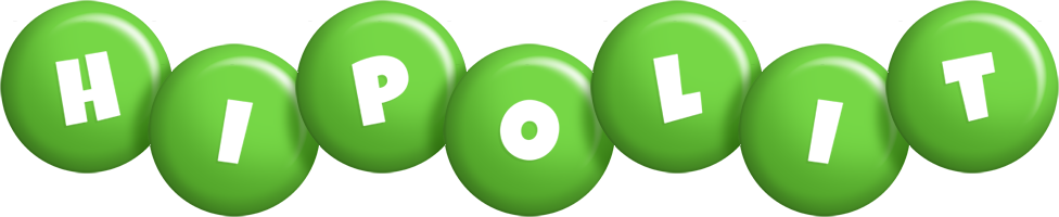 Hipolit candy-green logo