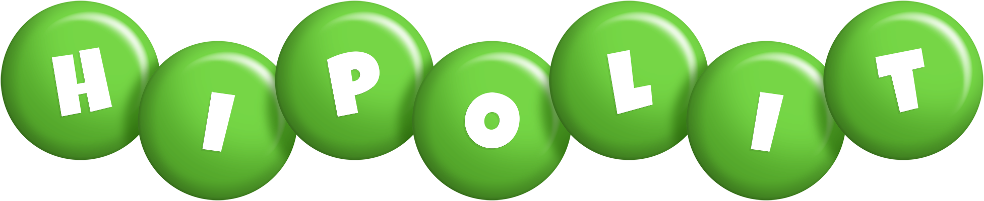 Hipolit candy-green logo