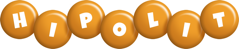 Hipolit candy-orange logo