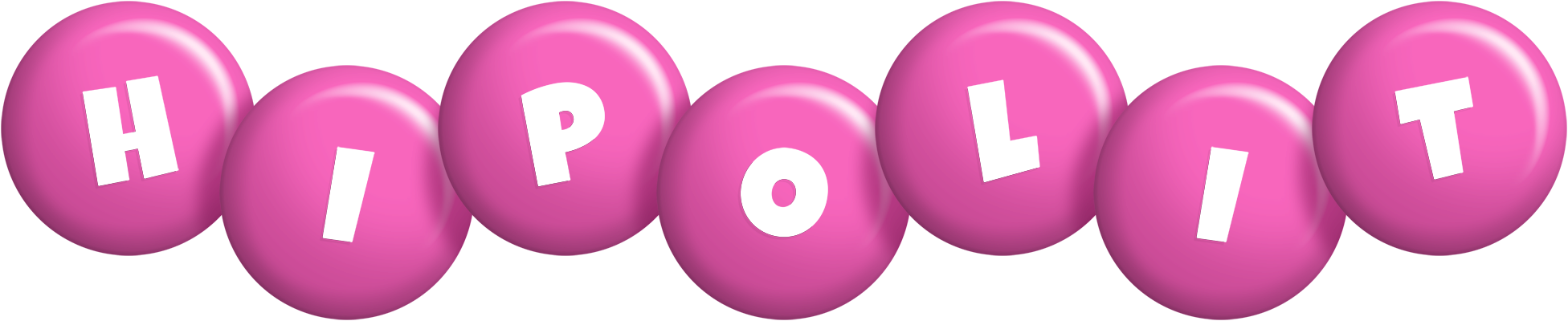 Hipolit candy-pink logo