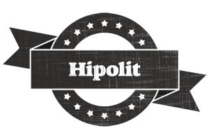 Hipolit grunge logo