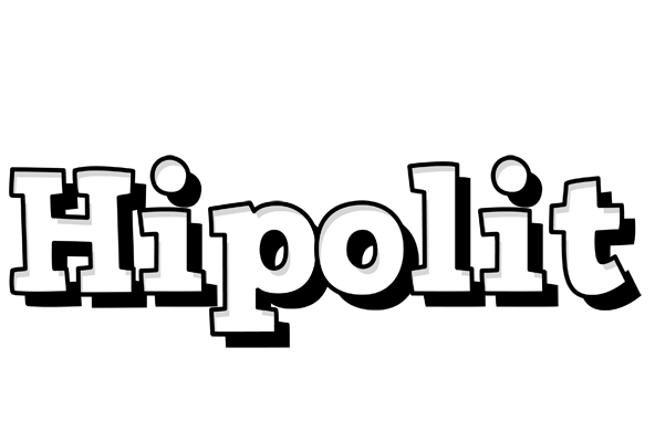 Hipolit snowing logo