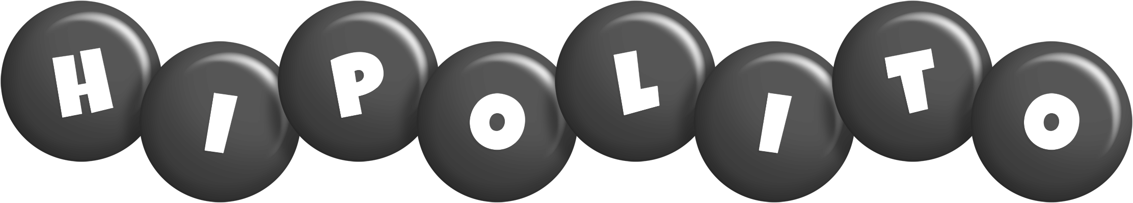 Hipolito candy-black logo