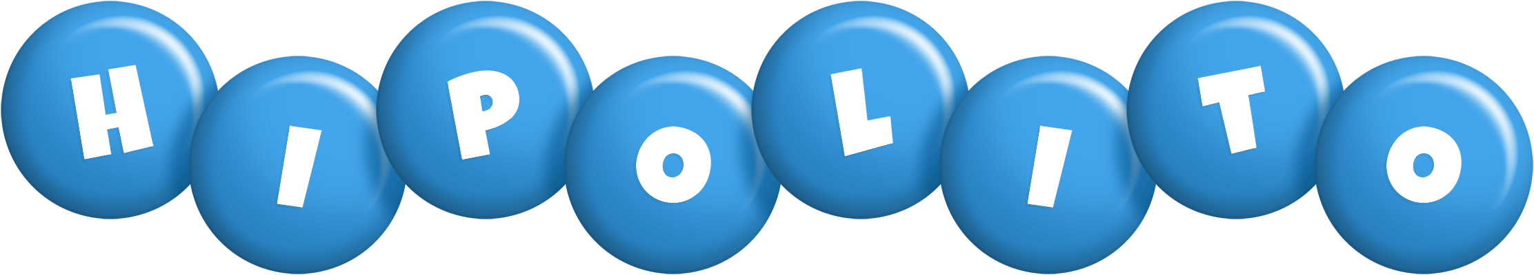 Hipolito candy-blue logo