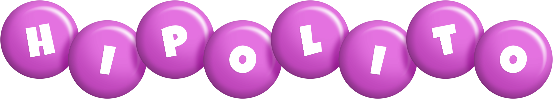 Hipolito candy-purple logo