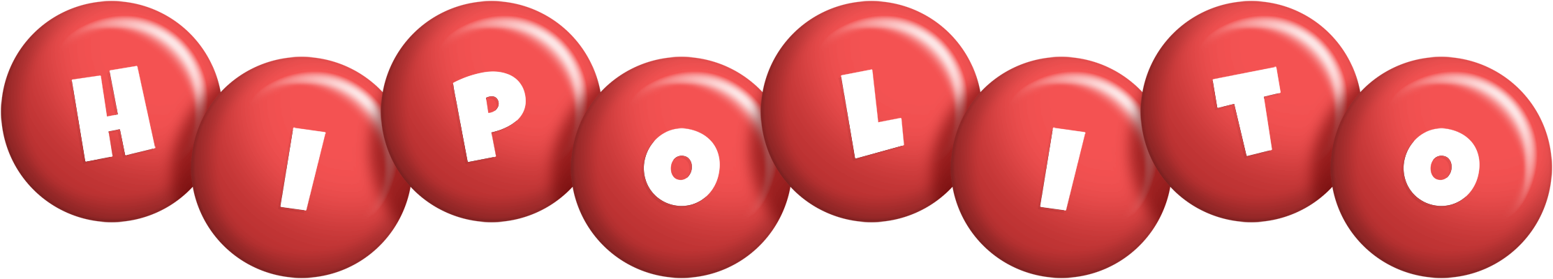 Hipolito candy-red logo