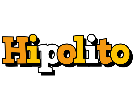 Hipolito cartoon logo
