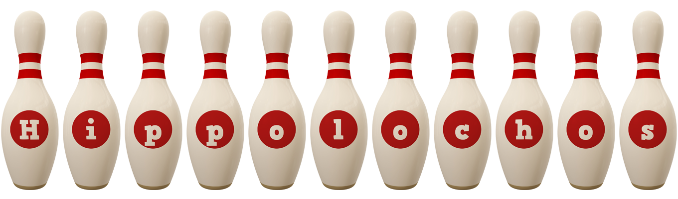 Hippolochos bowling-pin logo