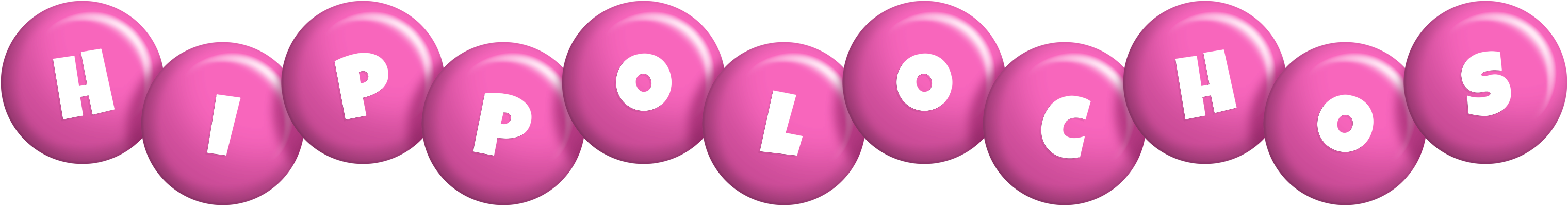 Hippolochos candy-pink logo
