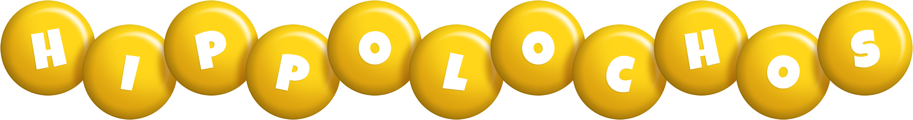 Hippolochos candy-yellow logo