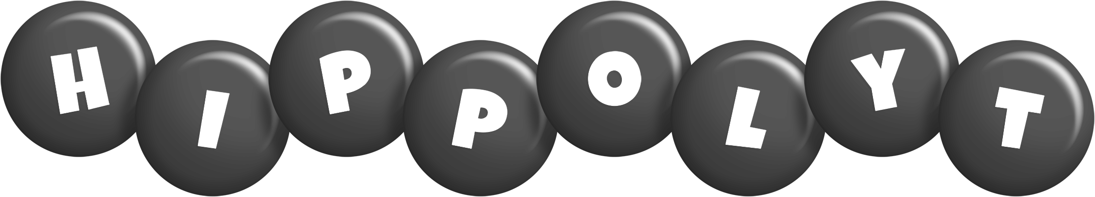 Hippolyt candy-black logo