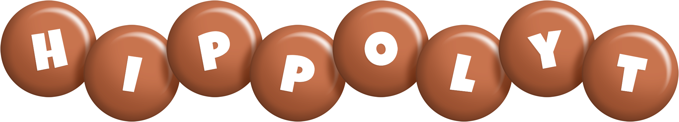 Hippolyt candy-brown logo