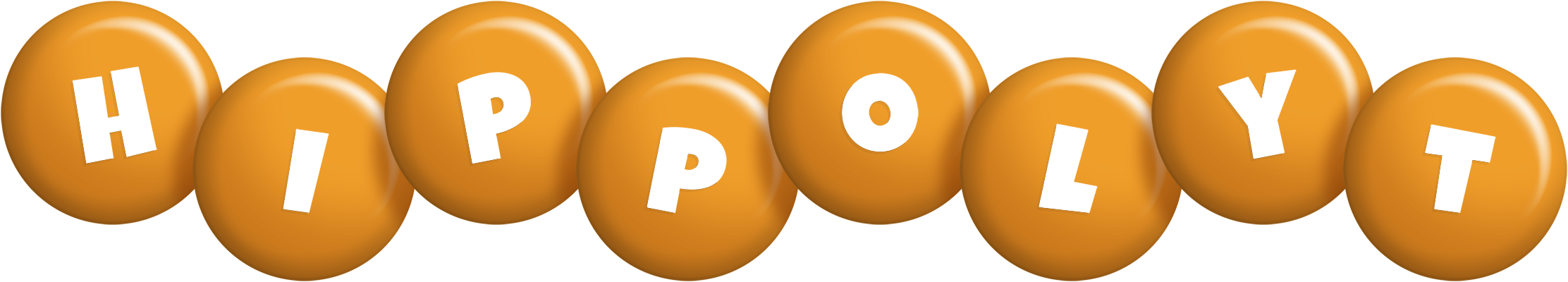 Hippolyt candy-orange logo