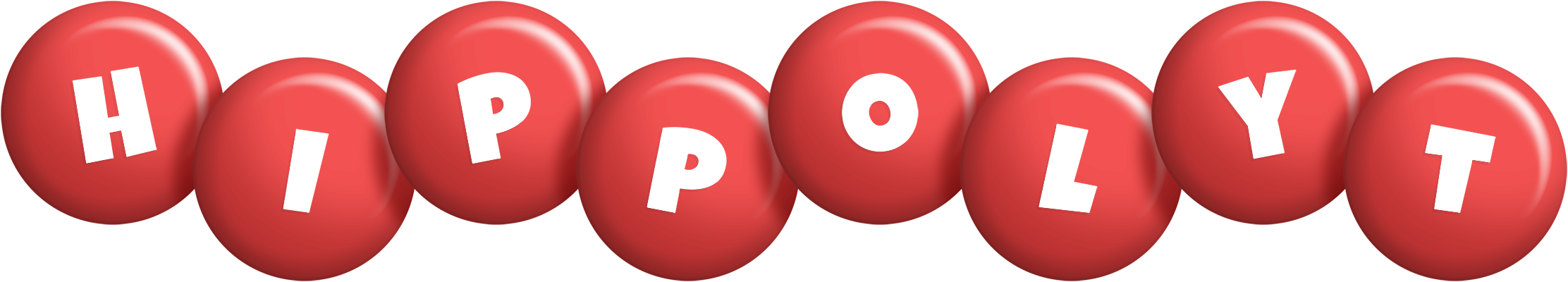 Hippolyt candy-red logo