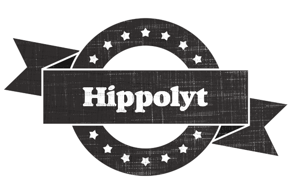 Hippolyt grunge logo