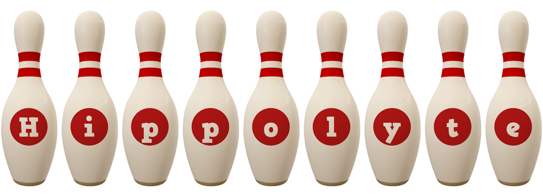 Hippolyte bowling-pin logo