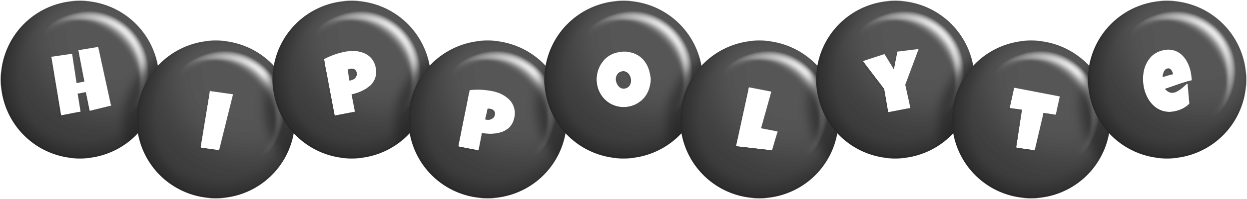 Hippolyte candy-black logo