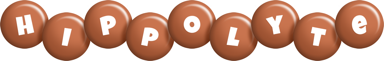 Hippolyte candy-brown logo