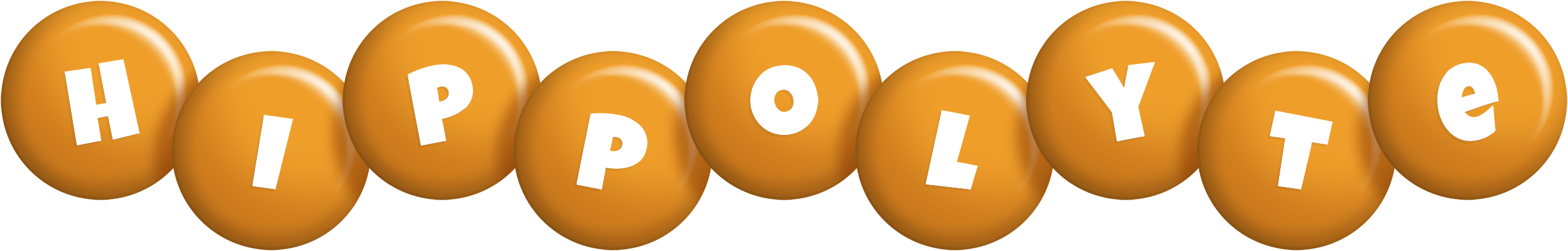 Hippolyte candy-orange logo