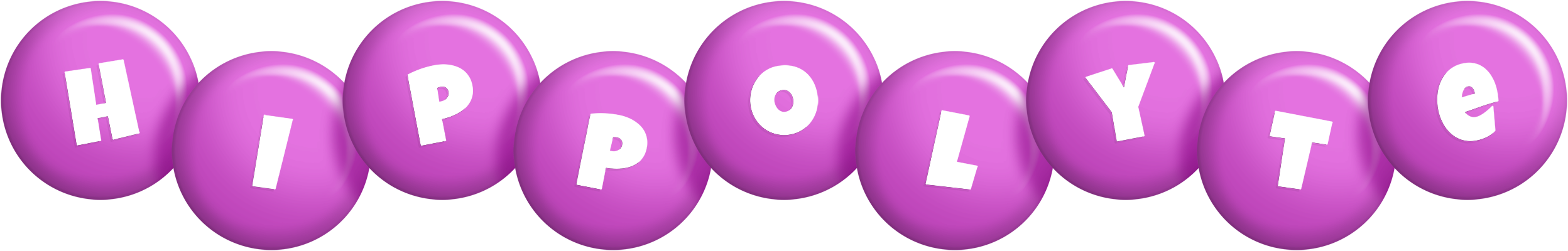 Hippolyte candy-purple logo