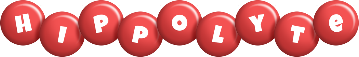 Hippolyte candy-red logo