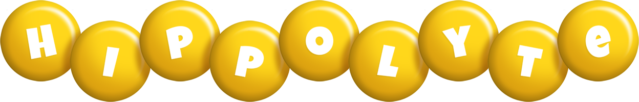 Hippolyte candy-yellow logo