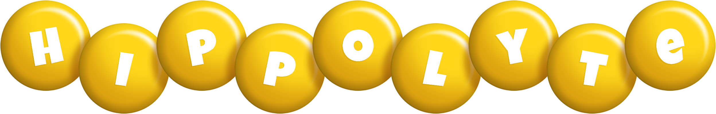 Hippolyte candy-yellow logo