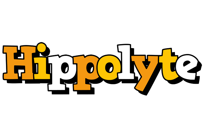 Hippolyte cartoon logo