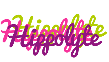 Hippolyte flowers logo