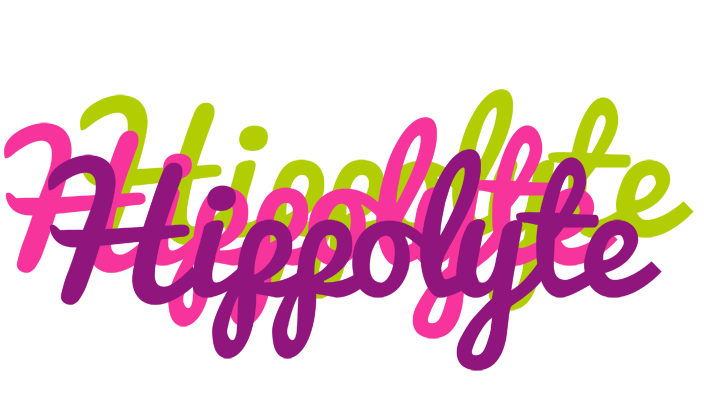 Hippolyte flowers logo