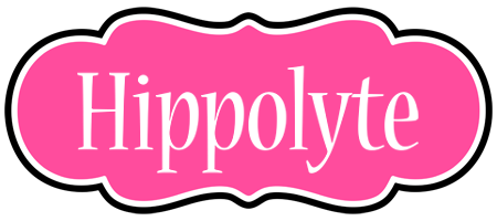 Hippolyte invitation logo
