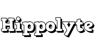 Hippolyte snowing logo