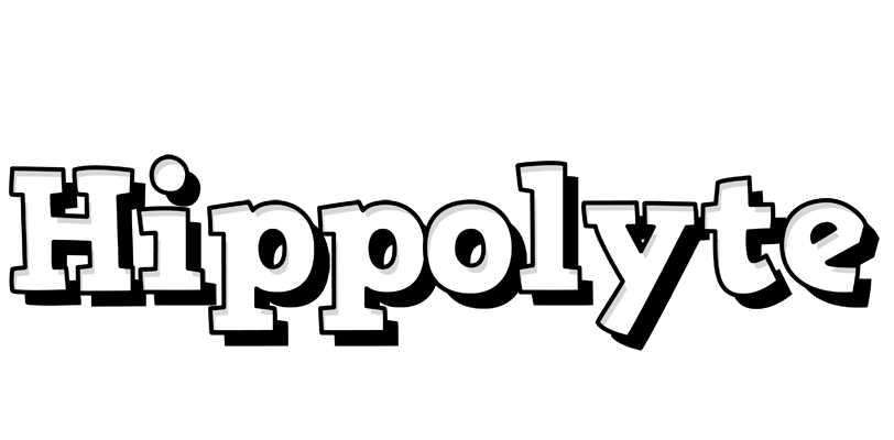 Hippolyte snowing logo