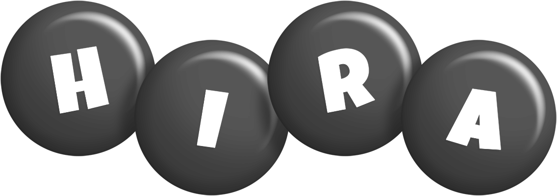 Hira candy-black logo