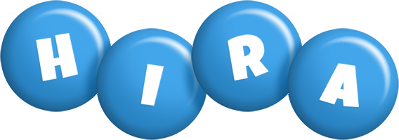 Hira candy-blue logo