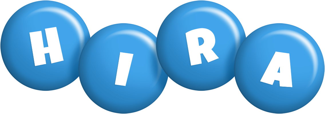 Hira candy-blue logo