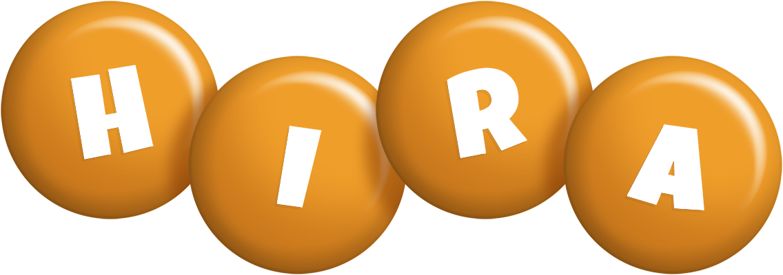 Hira candy-orange logo