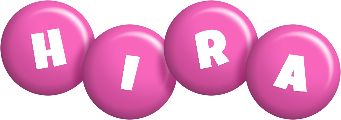 Hira candy-pink logo