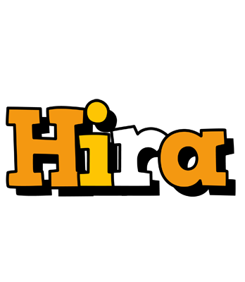 Hira cartoon logo