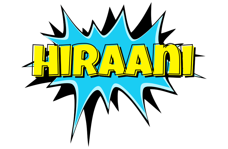 Hiraani amazing logo