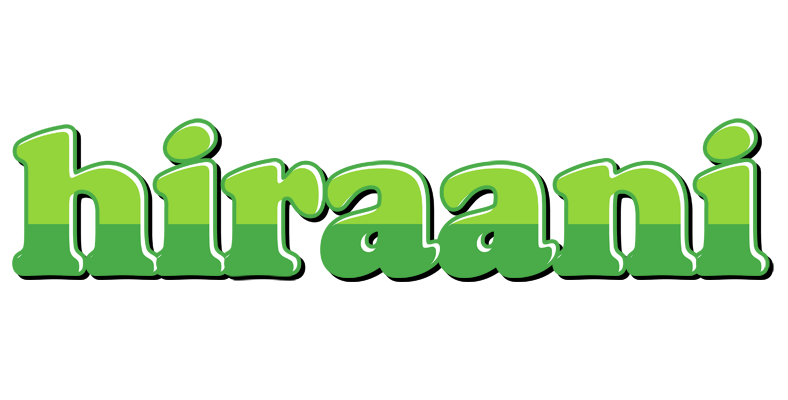 Hiraani apple logo